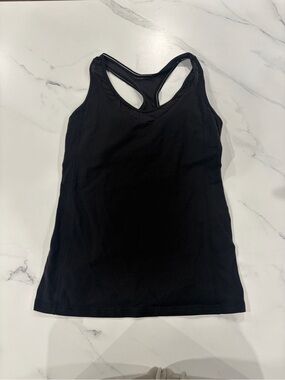 lululemon athletica Black Racerback Tank
